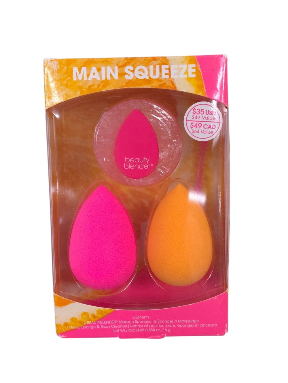 Beautyblender Main Squeeze Sponge Duo And Blush Cleaner